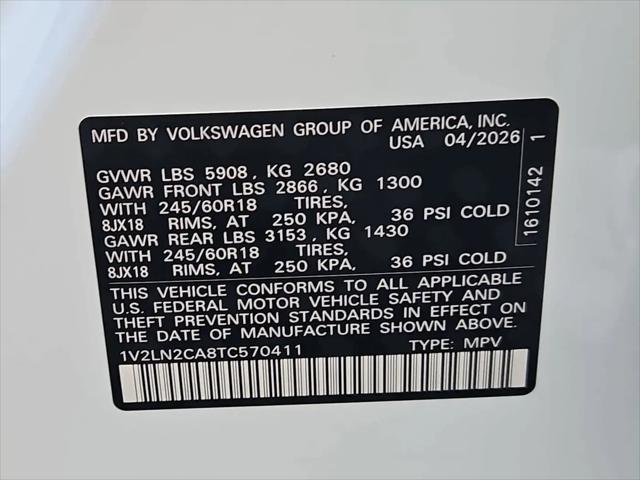 2026 Volkswagen Atlas SE
