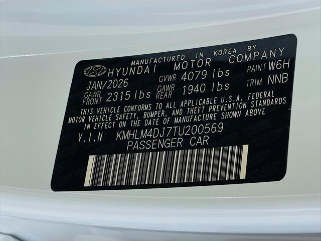 2026 Hyundai Elantra Hybrid SEL Sport