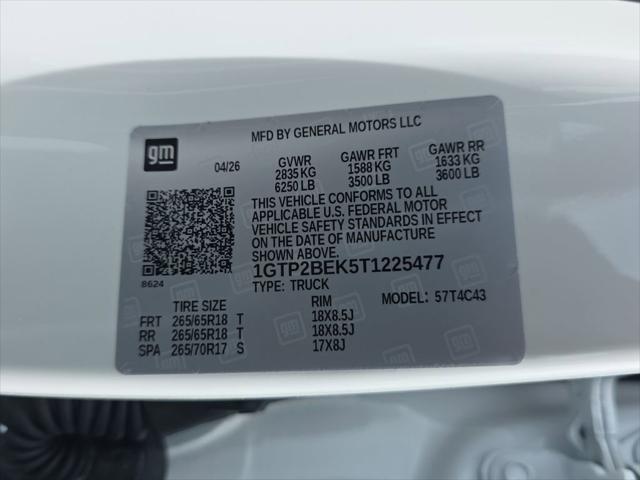 2026 GMC Canyon Elevation, 4WD