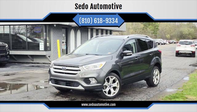 2019 Ford Escape Titanium for sale in Davison, MI