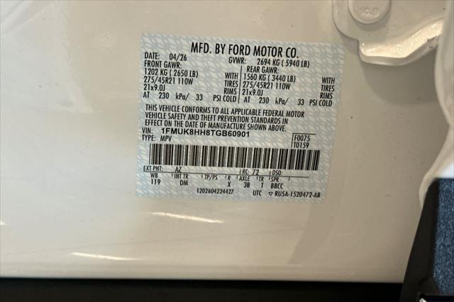 2026 Ford Explorer Platinum