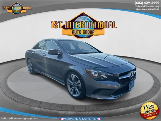 2018 Mercedes-Benz CLA 4MATIC