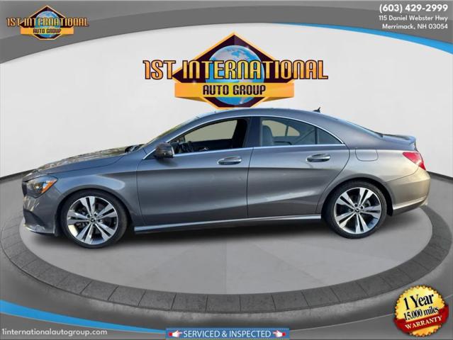 2018 Mercedes-Benz CLA 4MATIC
