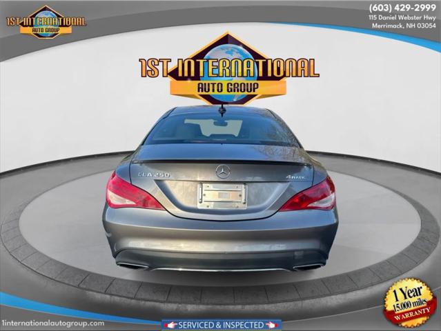 2018 Mercedes-Benz CLA 4MATIC