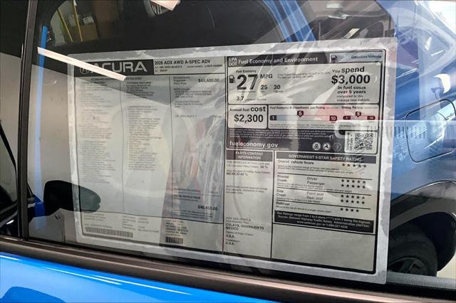 2026 Acura ADX w/A-Spec Advance Package