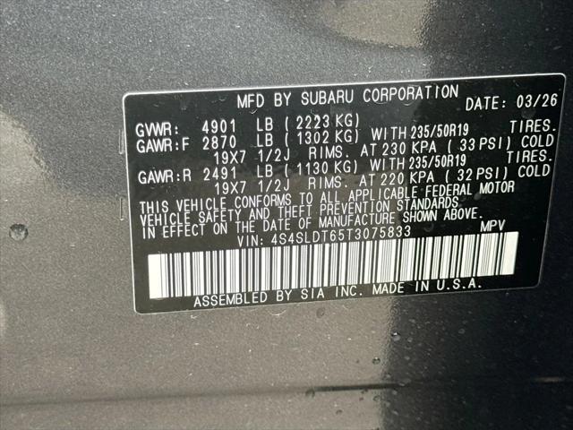 2026 Subaru Forester Touring