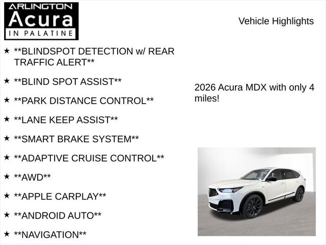 2026 Acura MDX A-SPEC