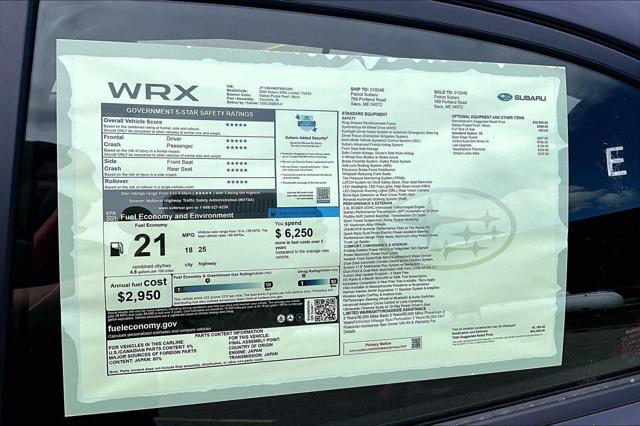 2026 Subaru WRX Limited