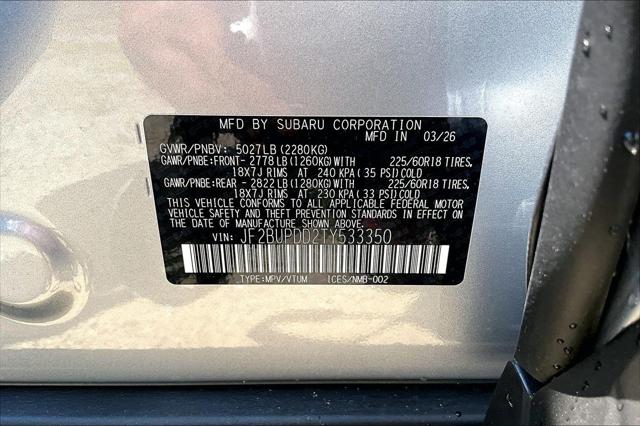 2026 Subaru Outback Limited