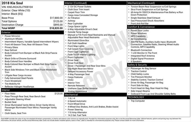 Used 2018 Kia Soul Base For Sale in Muscle Shoals, AL