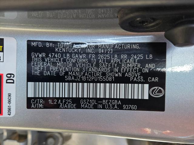 2023 Lexus ES 350 F SPORT Design