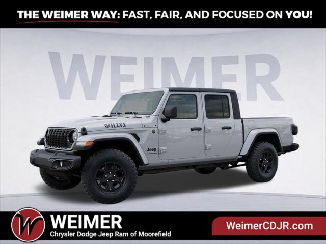 2026 Jeep Gladiator GLADIATOR WILLYS 4X4 2026 Jeep Gladiator GLADIATOR WILLYS 4X4