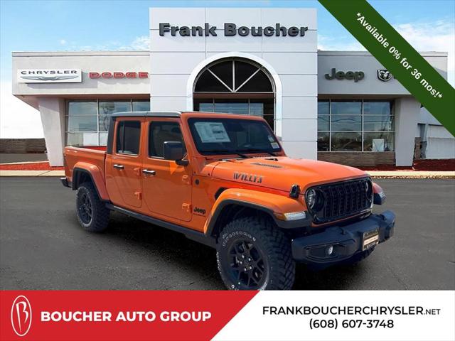 2026 Jeep Gladiator GLADIATOR WILLYS 4X4 2026 Jeep Gladiator GLADIATOR WILLYS 4X4