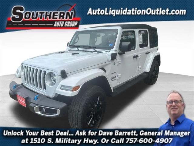 2022 Jeep Wrangler 4xe Unlimited Sahara 4x4