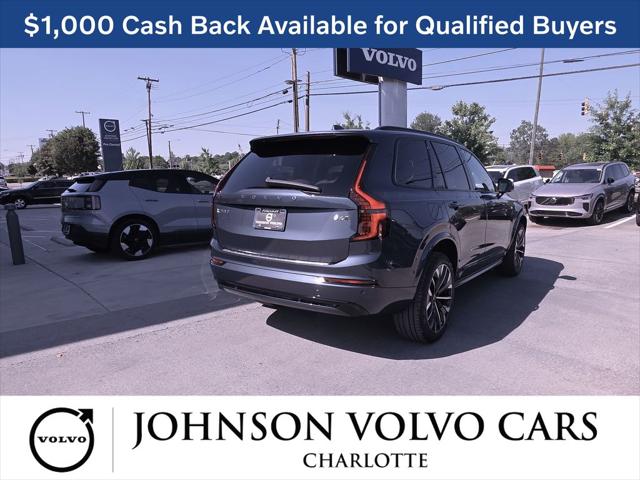 2026 Volvo XC90 Ultra Dark Theme, B6 AWD Gas (mild hybrid), Gasoline, 6 Seats