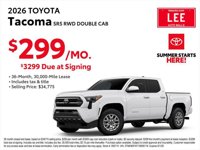 2026 Toyota Tacoma SR5