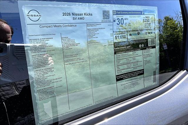 2026 Nissan Kicks SV