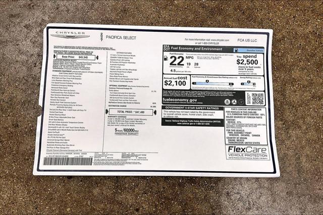 2027 Chrysler Pacifica Select