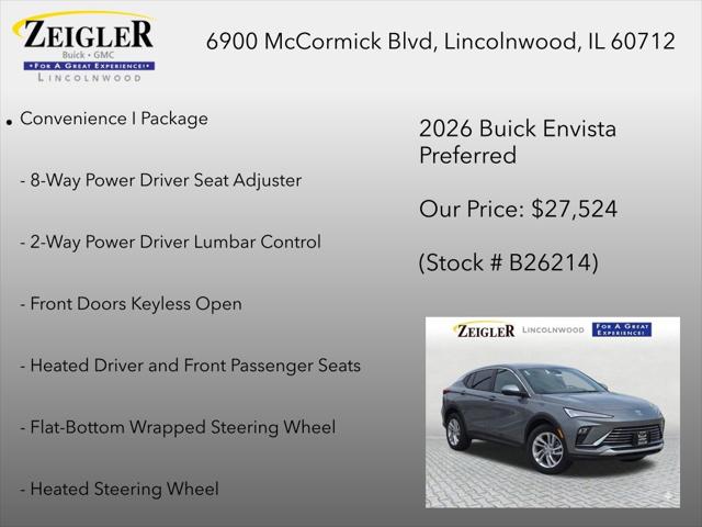 2026 Buick NV Preferred FWD