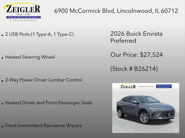 2026 Buick NV Preferred FWD