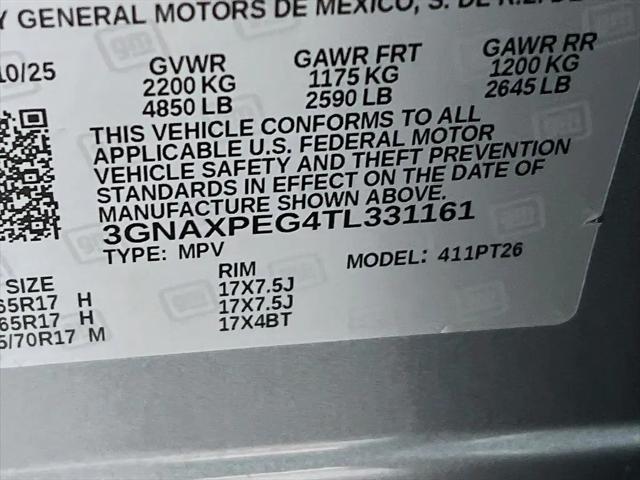 2026 Chevrolet Equinox AWD LT