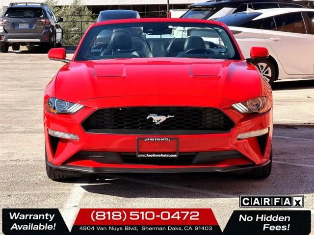 2022 Ford Mustang EcoBoost Premium Convertible