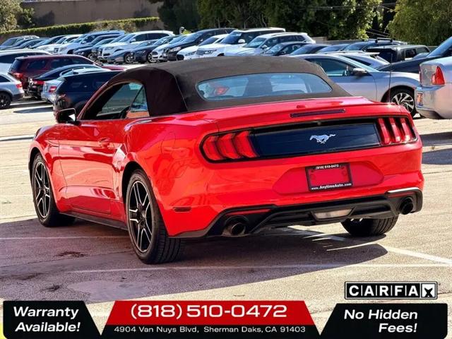 2022 Ford Mustang EcoBoost Premium Convertible