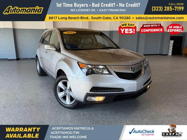 2012 Acura MDX Base for sale in South Gate, CA