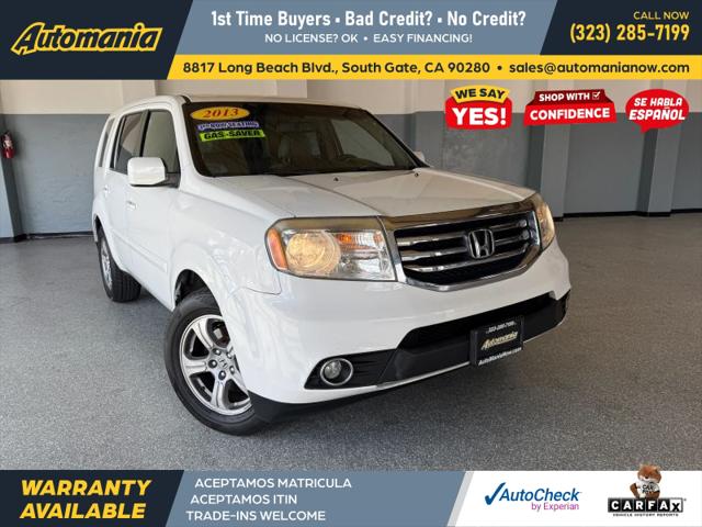 2013 Honda Pilot EX-L for sale in South Gate, CA