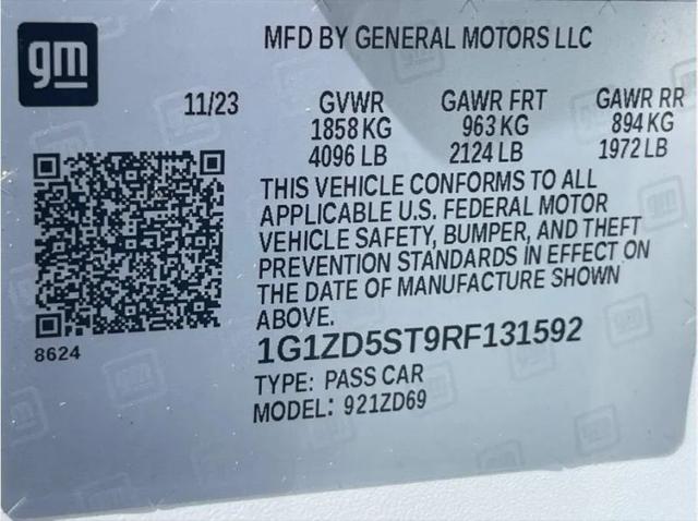 2024 Chevrolet Malibu FWD 1LT