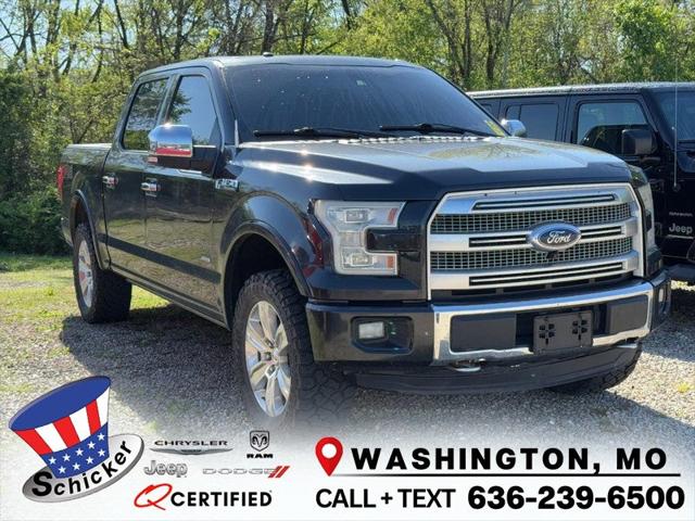 2015 Ford F-150 Platinum for sale in Washington, MO