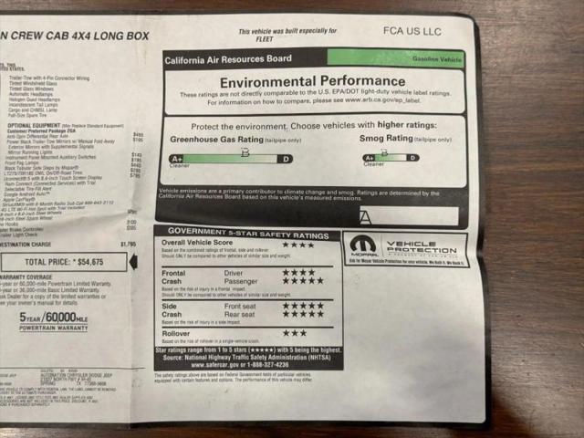 2022 Ram 2500 Tradesman Crew Cab 4x4 8' Box