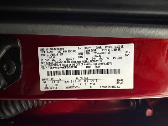 2019 Ford F-150 XLT