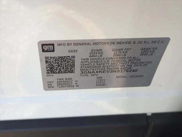 2022 Chevrolet Equinox FWD LT