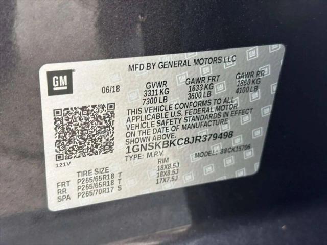 2018 Chevrolet Tahoe LT
