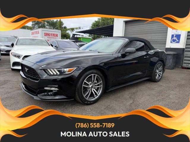 2017 Ford Mustang EcoBoost Premium for sale in Hialeah, FL