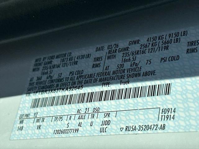 2026 Ford Transit Cargo Van High Roof Extended Length Van 3D