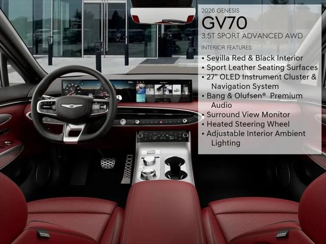 2026 Genesis GV70 3.5T Sport Advanced