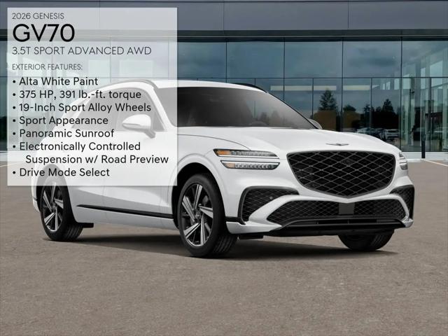 2026 Genesis GV70 3.5T Sport Advanced