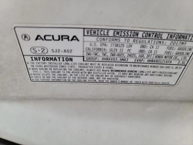 2017 Acura TLX w/Technology Package