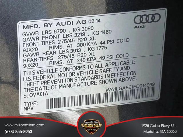 2014 Audi Q7 3.0T Premium