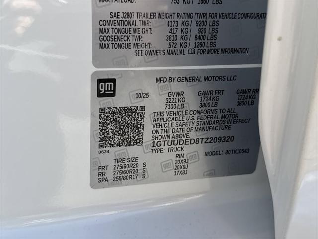 2026 GMC Sierra 1500 Crew Cab, Short Bed, SLT, 4WD