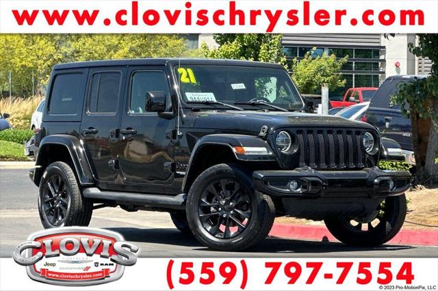 2021 Jeep Wrangler Sahara High Altitude for sale in Clovis, CA