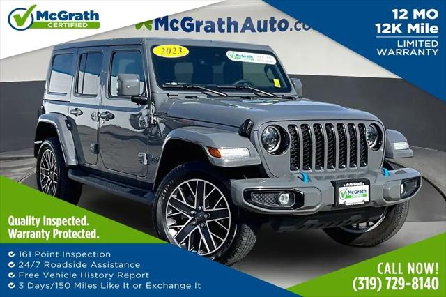 2023 Jeep Wrangler 4xe High Altitude 4x4 for sale in Dubuque, IA