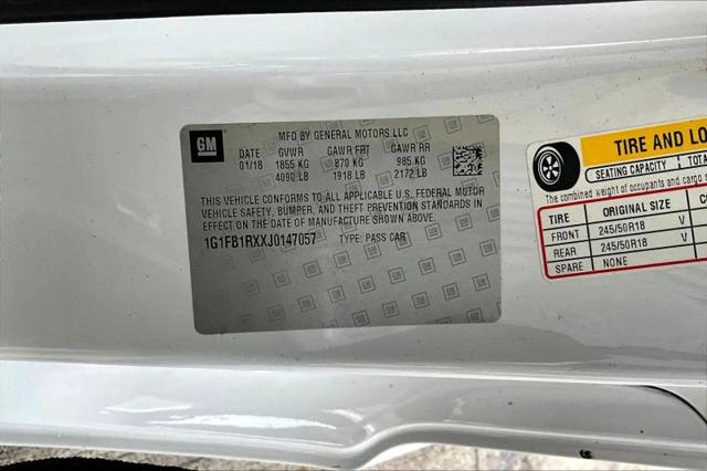 2018 Chevrolet Camaro 1LT