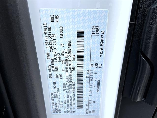 2026 Ford Transit Cargo Van Base