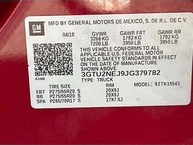 2018 GMC Sierra 1500 SLT