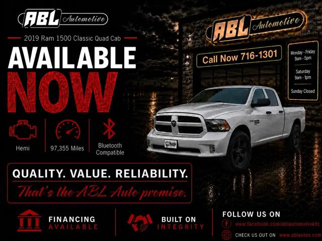 2019 Ram 1500 Classic Express Quad Cab 4x4 6'4" Box for sale in Oakland, ME