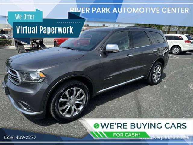 2018 Dodge Durango Citadel Anodized Platinum AWD for sale in Fresno, CA