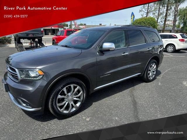 2018 Dodge Durango Citadel Anodized Platinum AWD for sale in Fresno, CA